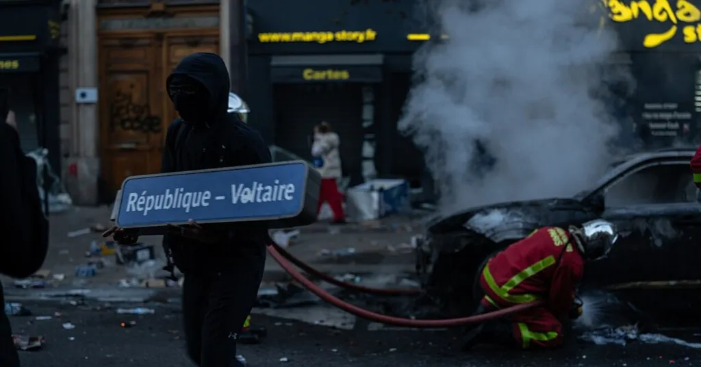 Protestos na França