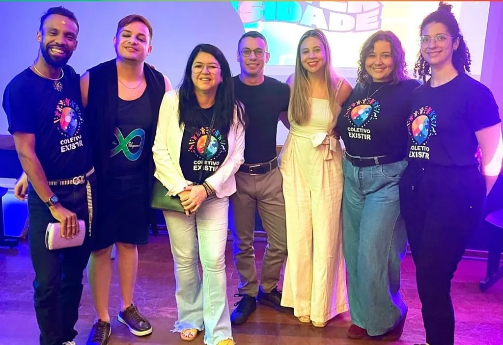 Coletivo existir no Lançamento da Parada de 2025